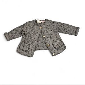 Zara 3-6mo Cozy Gray Kids cardigan